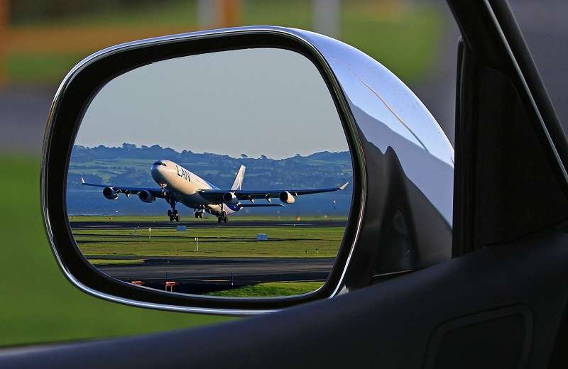 Car rear view mirror