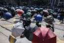 Chaos in Hong Kong as pro-democracy protests 'blossom everywhere'