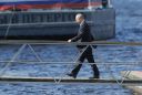 Putin attends naval parade, promises new ships to navy