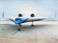 A prototype of KLM Royal Dutch Airlines' futuristic-looking flying wing aircraft just took its first flight in Germany – take a look at the Flying-V