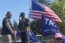 Far-right extremists in Oregon among those who use rally and caravan to show support for Trump