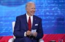 Biden tops Trump for town hall television ratings